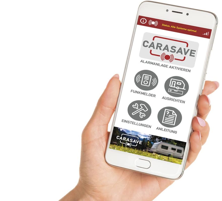 App Diebstahlsicherung für Wohnwagen & Wohnmobile